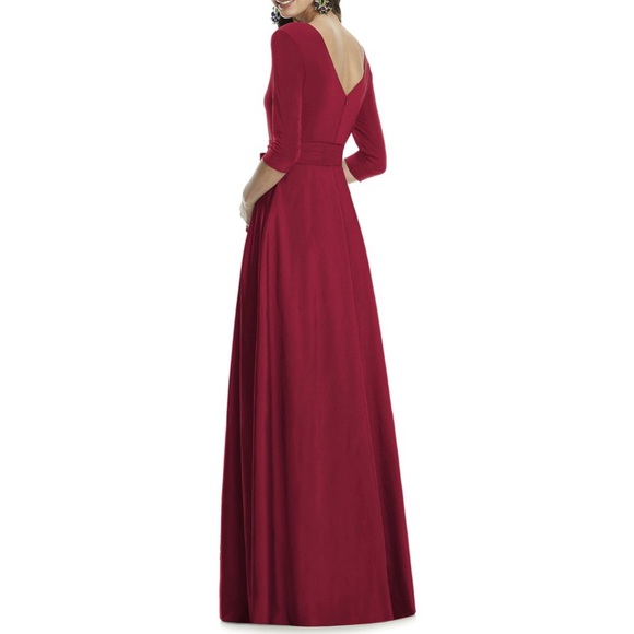 BOGOF! Alfred Sung Marocain Jersey-Bodice gown - Picture 2 of 10